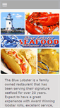 Mobile Screenshot of bluelobsterseafood.com